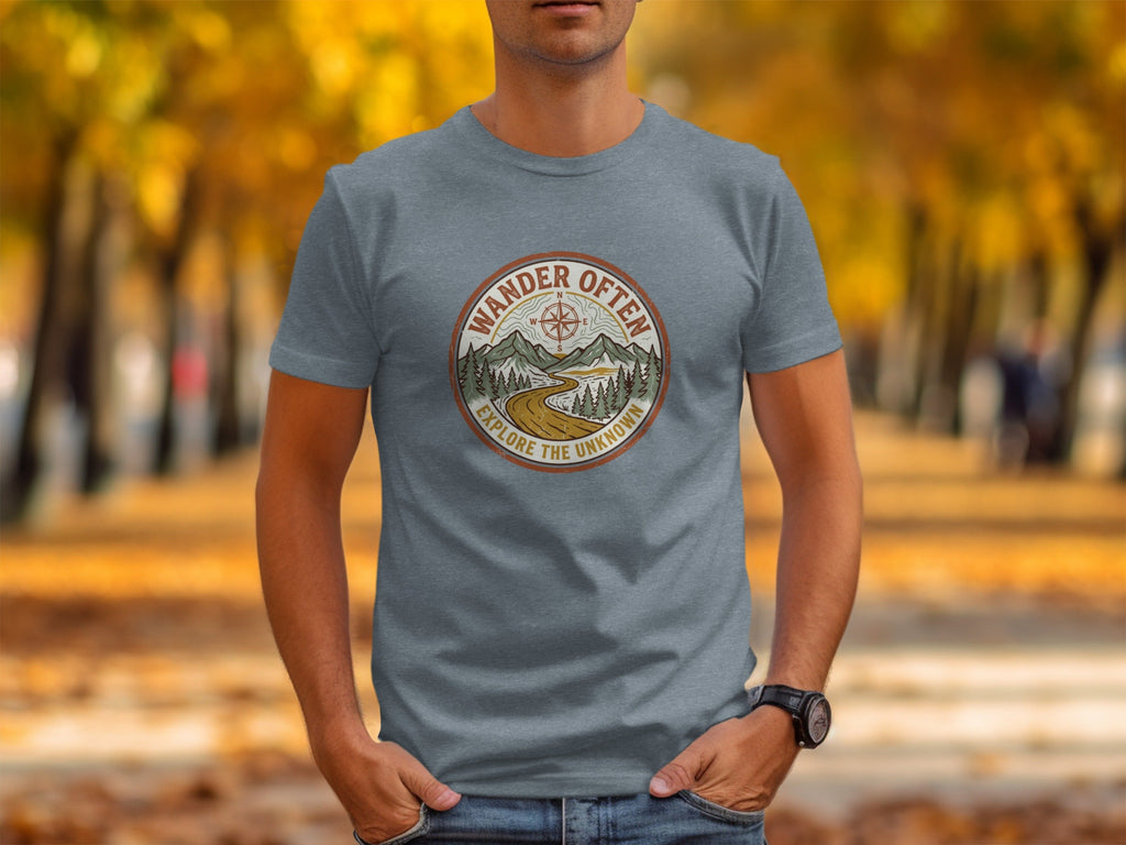 The Original Wander Often Vintage Explorer Adventure Top
