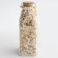 Stay True with Metallic Gold Letter Bead  DIY Milk Bottle Bead Kit