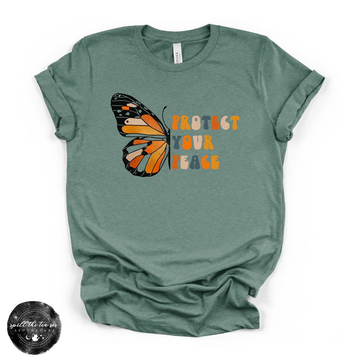 Protect Your Peace Fall Tee | Cozy Autumn Graphic T-Shirt