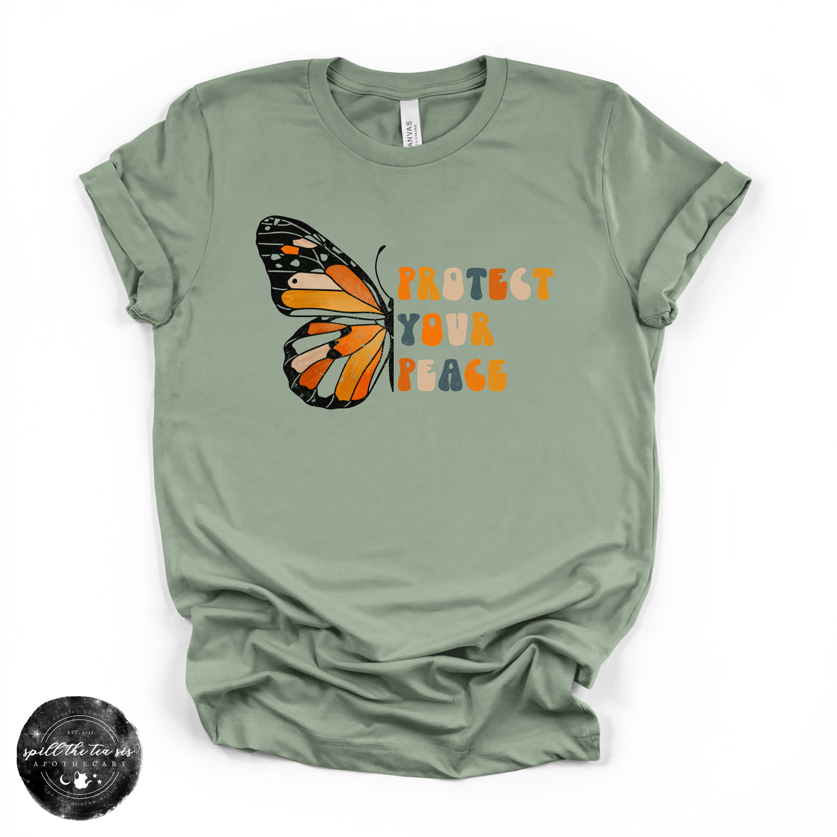 Protect Your Peace Fall Tee | Cozy Autumn Graphic T-Shirt