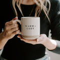 Warm & Cozy Stoneware Coffee Mug