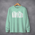 Wild Mountains Graphic Design Stylish Outdoors Long Sleeve T-Shirt