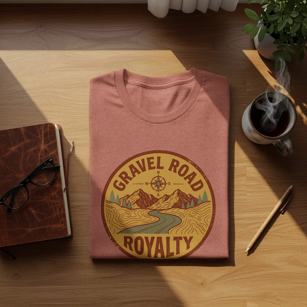 Gravel Road Royalty Adventure Tee - Vintage Outdoor Apparel