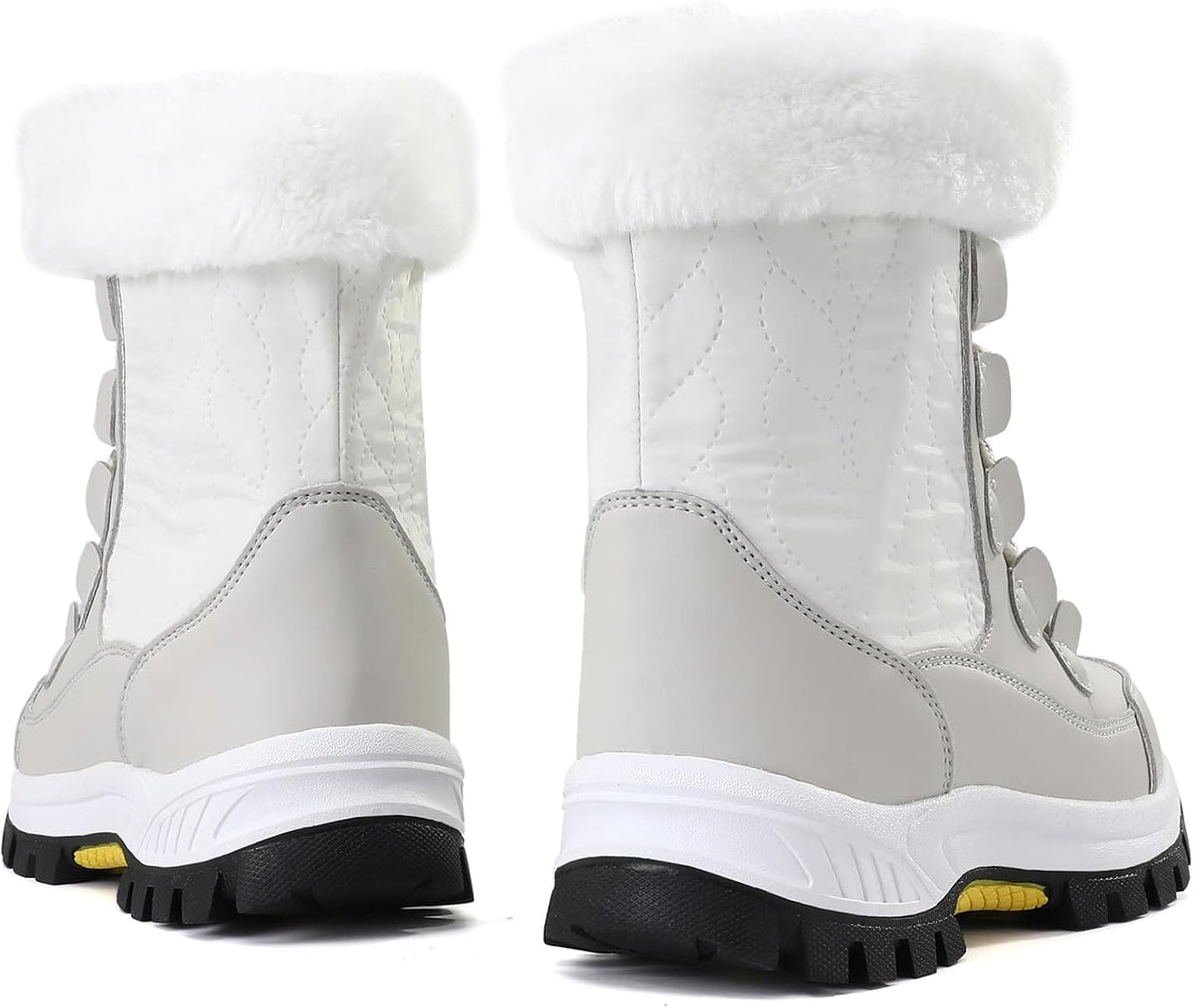COOJOY Womens Winter Snow Boots Waterproof Shoes