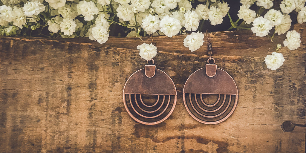 Copper Horizon Earrings