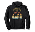 Heartland Sunset Hoodie - Minimalist Print for Adults