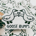 3.5" Goose Bumps -  Embroidered Hat Patch