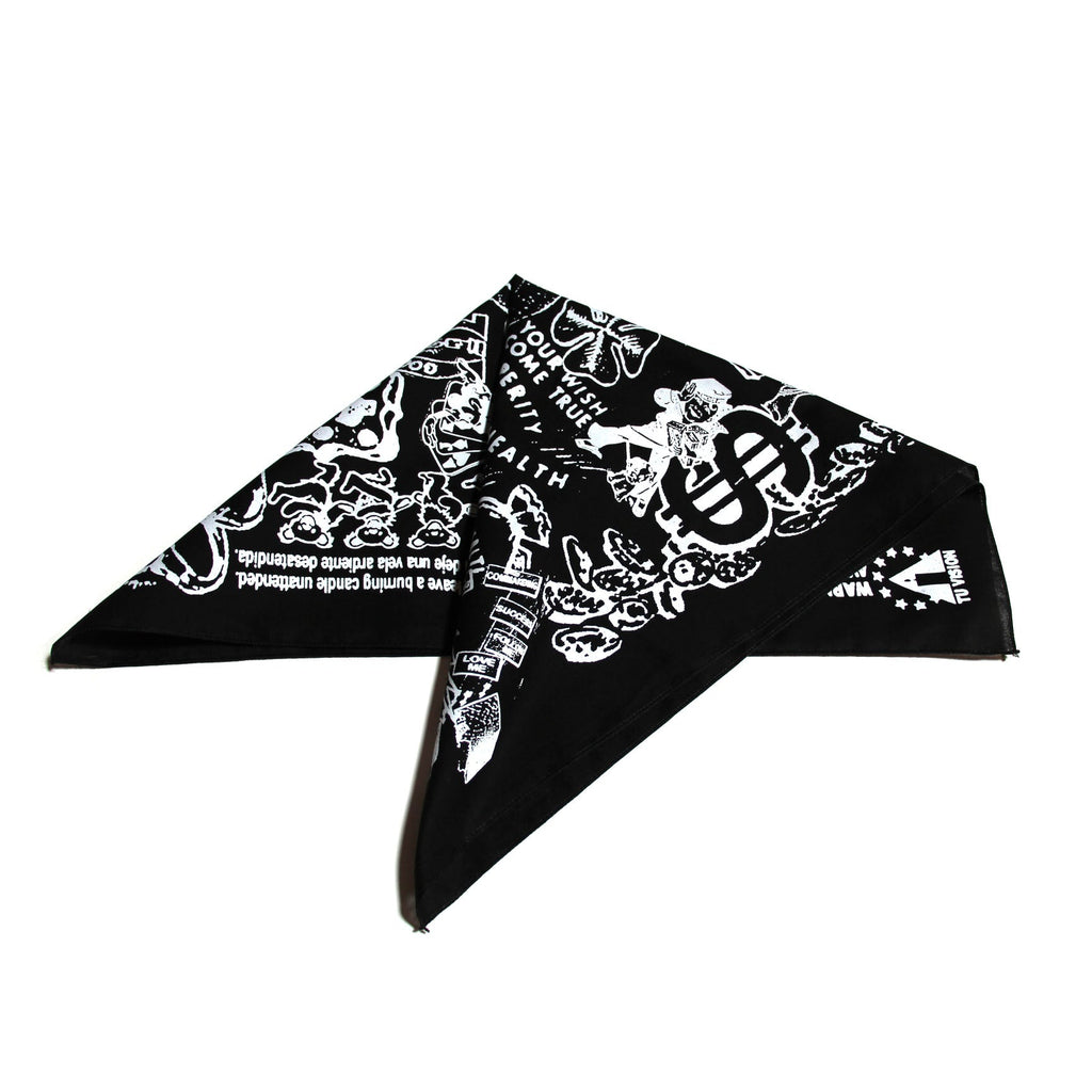 Good Luck Bandana Black