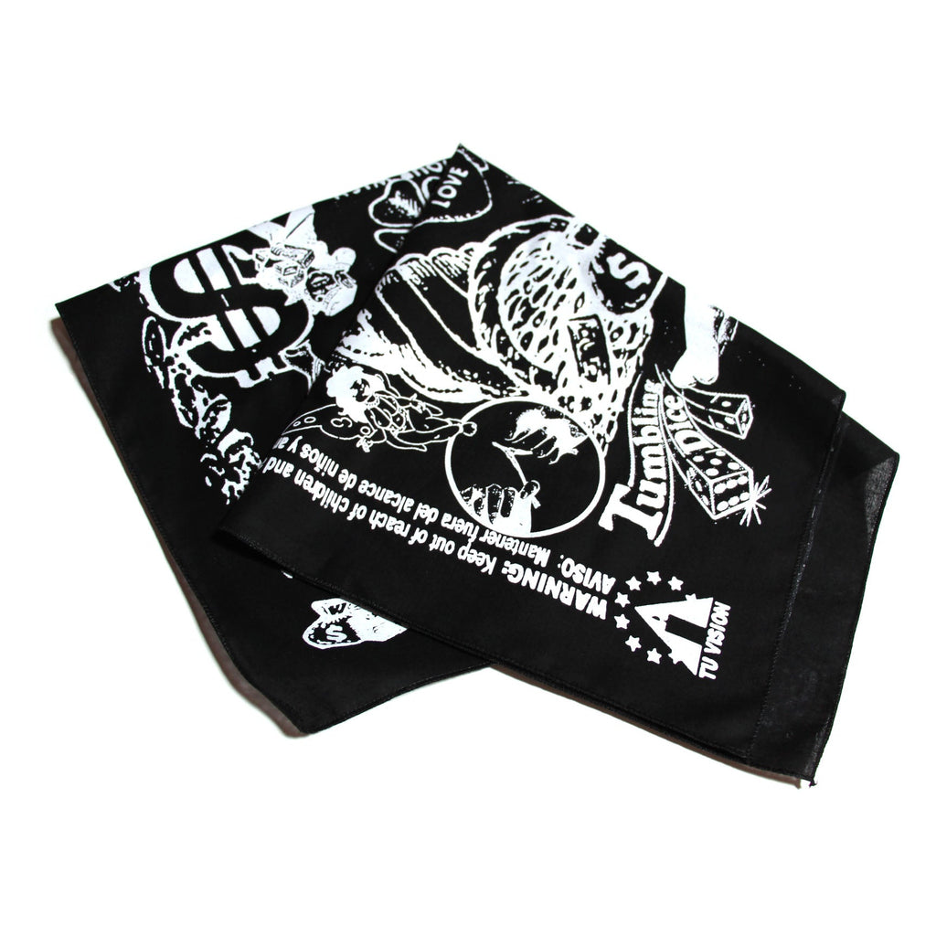 Good Luck Bandana Black