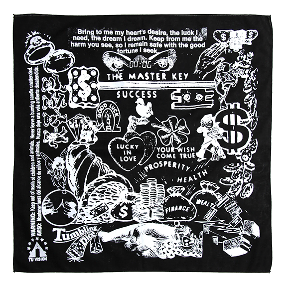 Good Luck Bandana Black