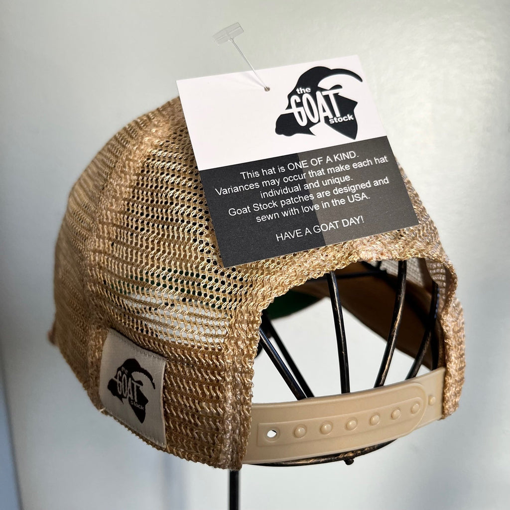 Music Note Distressed Mesh Snapback Baseball Cap