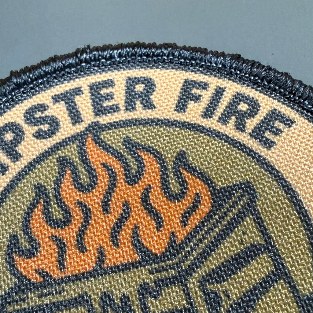 Dumpster Fire Response Team Funny Tactical Morale Patch