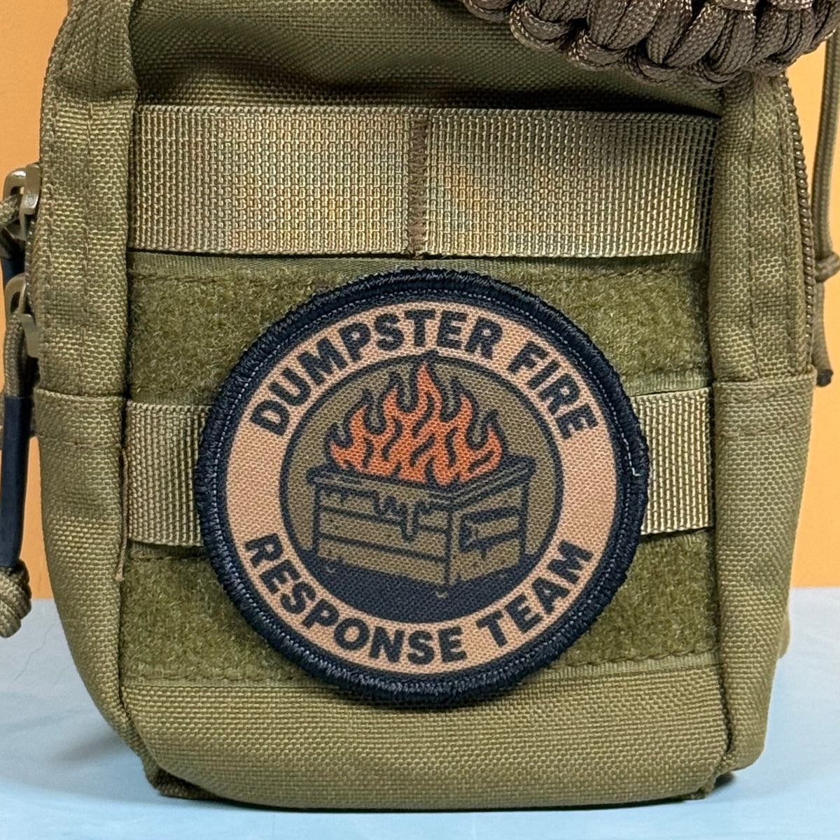 Dumpster Fire Response Team Funny Tactical Morale Patch