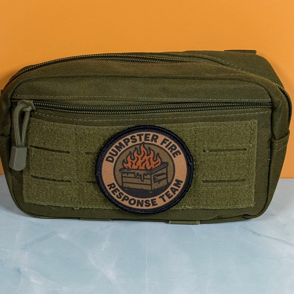 Dumpster Fire Response Team Funny Tactical Morale Patch