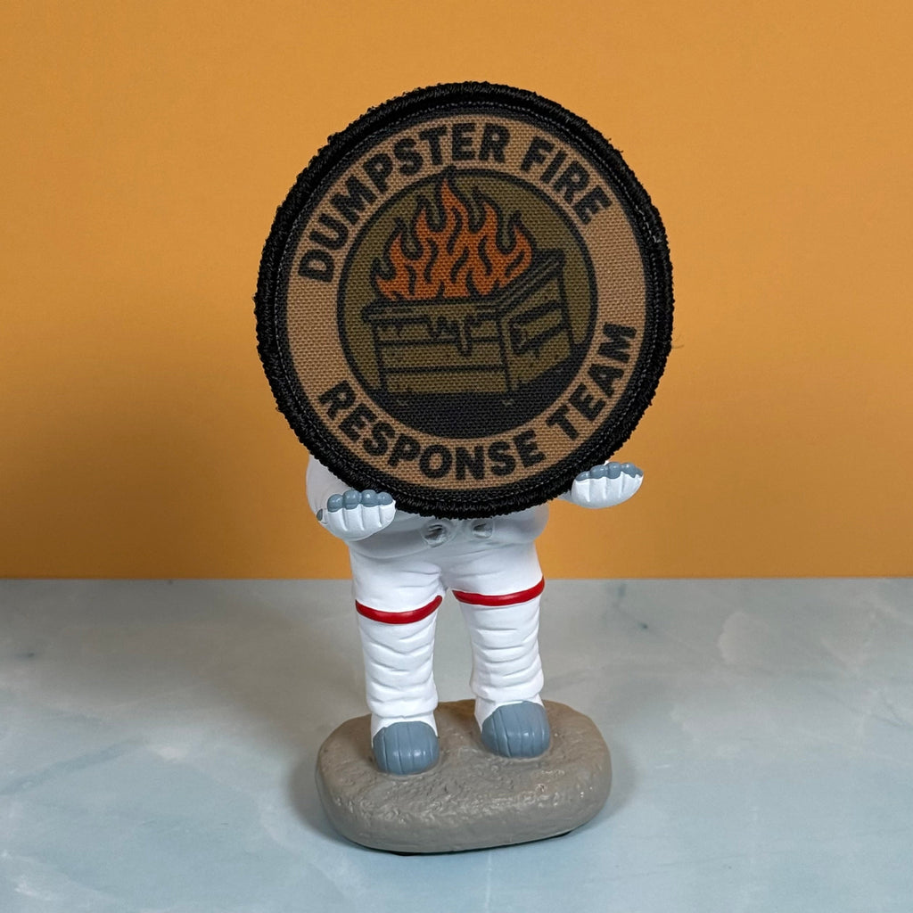 Dumpster Fire Response Team Funny Tactical Morale Patch