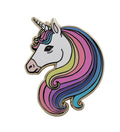Majestic Unicorn Enamel Pin - Rainbow Hair Unicorn Pin Cute Accessory for Girls