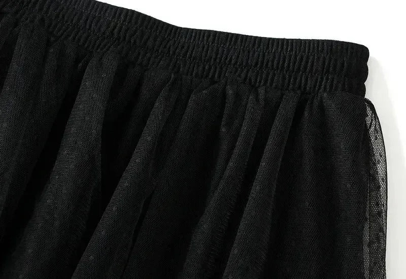 Women's High Waisted Sand Cake Skirt