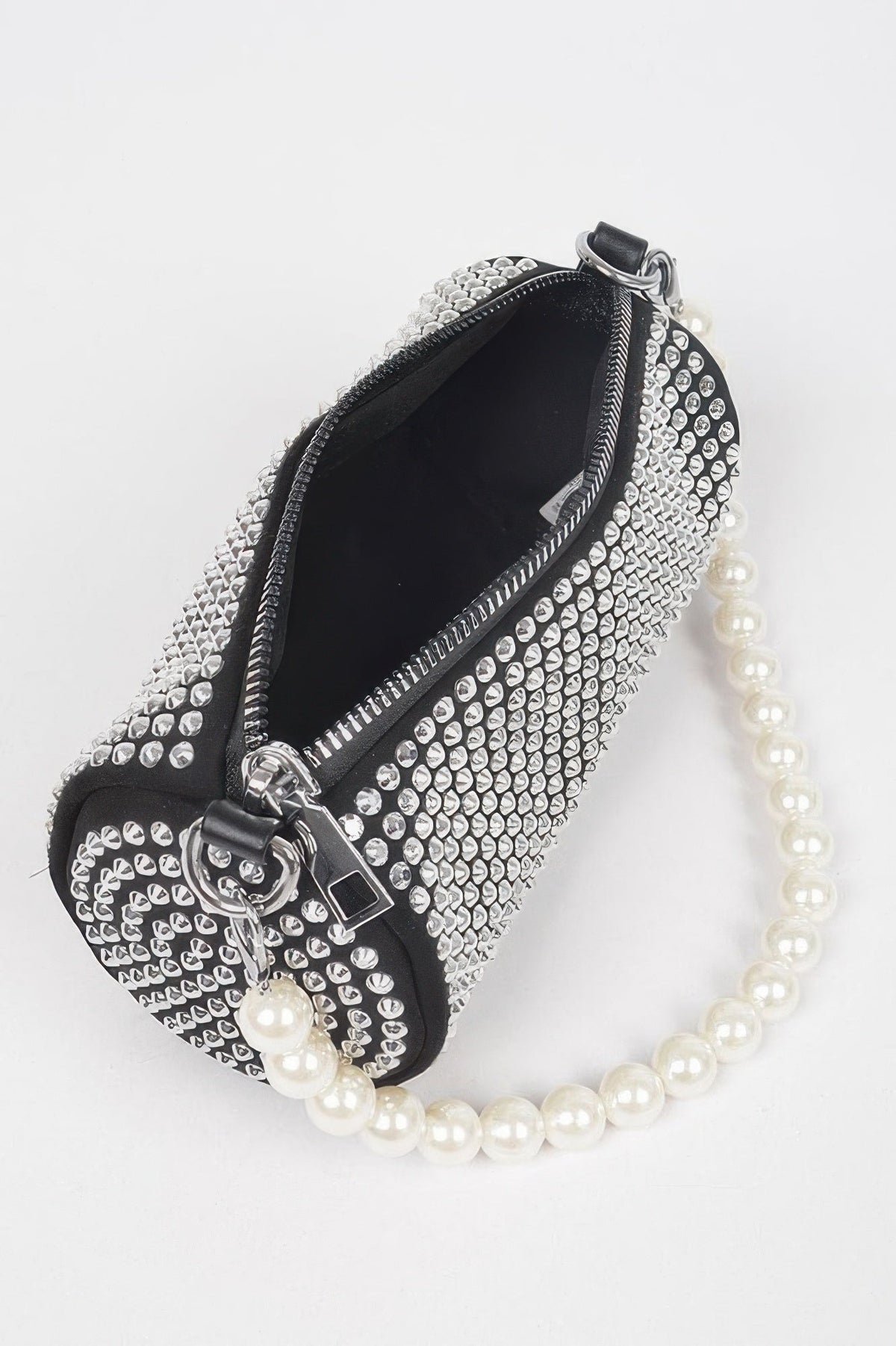 Hotfix Tube Pearl Handle Bag