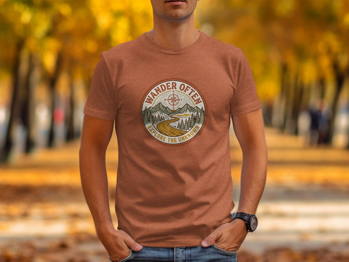 The Original Wander Often Vintage Explorer Adventure Top