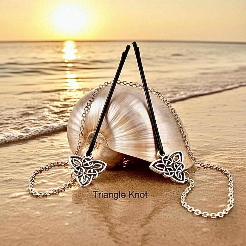 Vintage Viking Irish pullback Hair Pin Set
