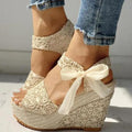 New Modern Women Wood High Heels Sandals Elegant Stylish Design