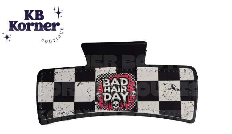 Sassy Hair Clip: Bad Hair Day