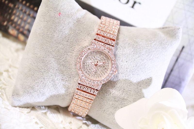 Womens Luxury Watches Small Dial Rose Gold/Gold/Silver