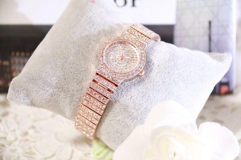Womens Luxury Watches Small Dial Rose Gold/Gold/Silver