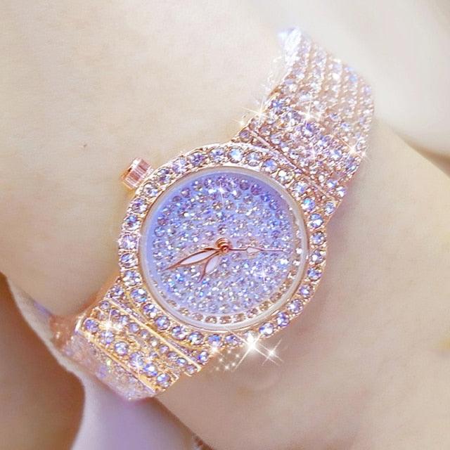 Womens Luxury Watches Small Dial Rose Gold/Gold/Silver