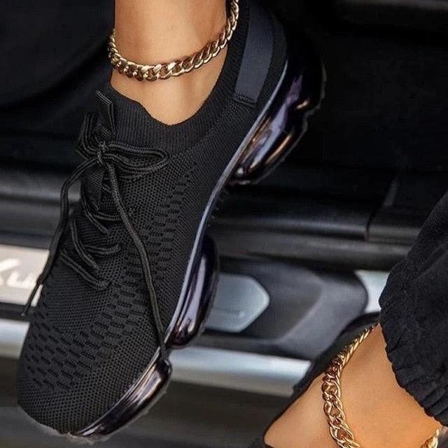 Women Trendy Sneakers - Fashion Sneakers