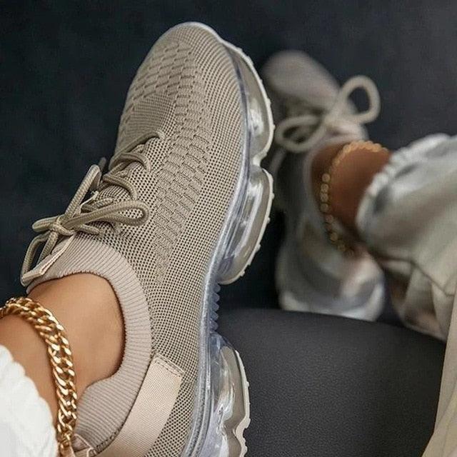 Women Trendy Sneakers - Fashion Sneakers